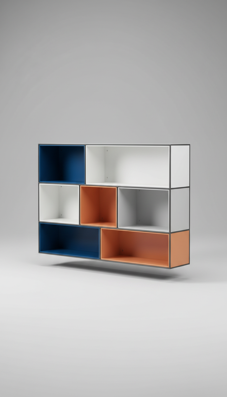 Open Cube Bookshelf In Birch
