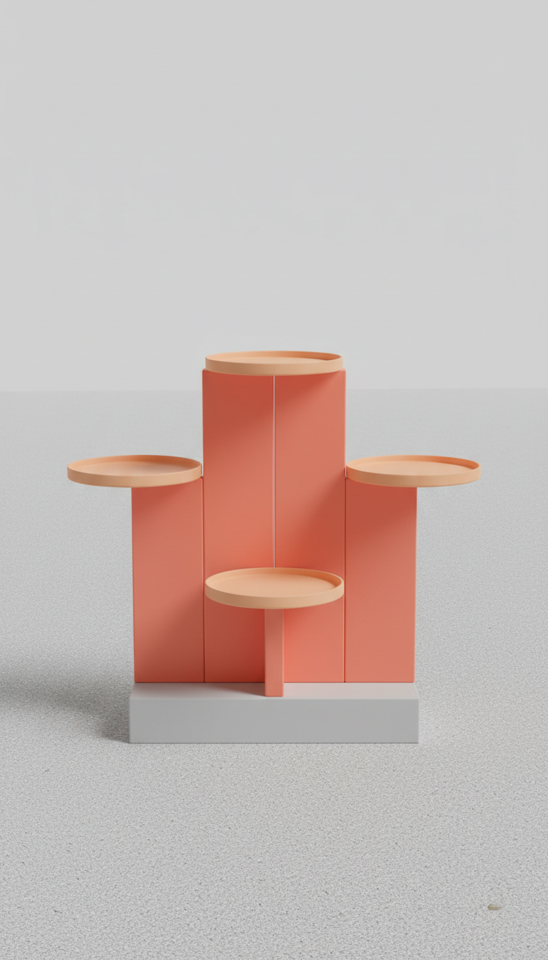 Lacquered Coffee Table With Shelf